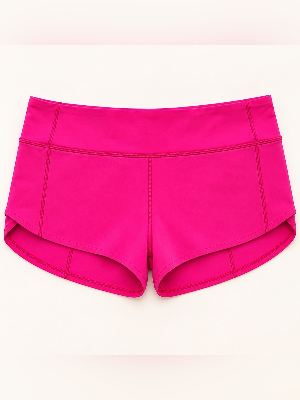 Lululemon Hot Pink Speed Up Running Shorts Size 8
